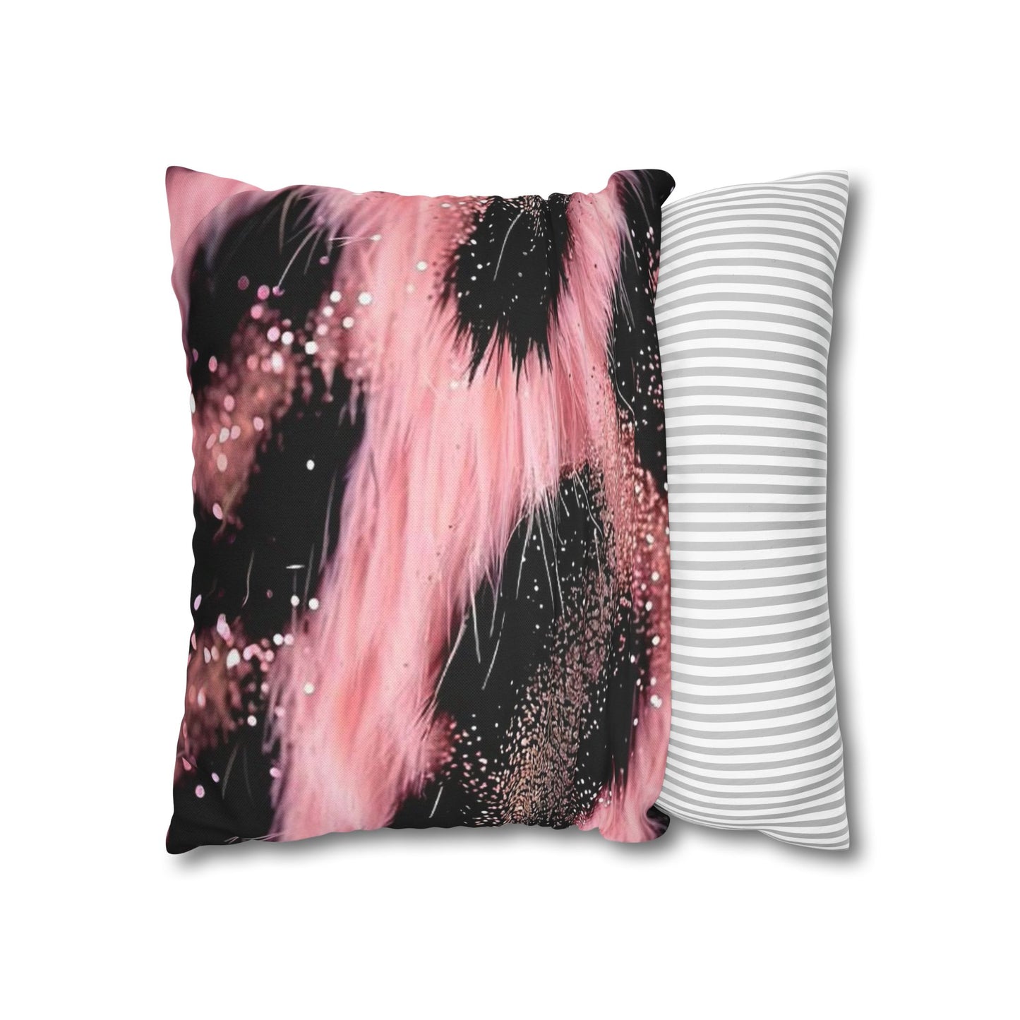 Spun Polyester Square Pillowcase