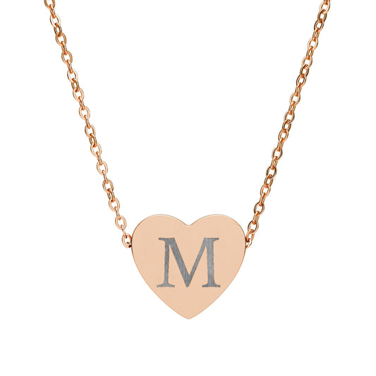 Heart Necklace (Engraving)