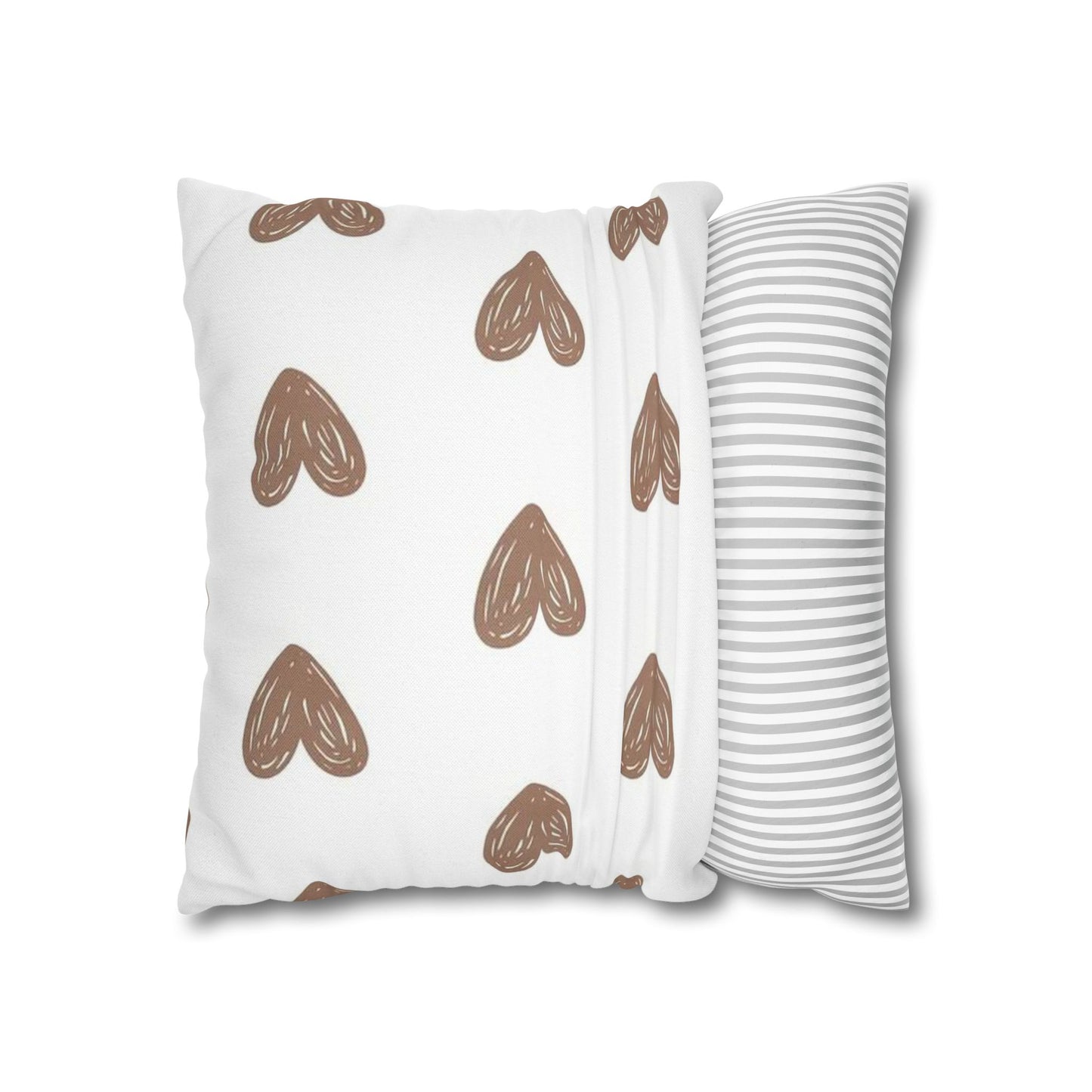 Spun Polyester Square Pillowcase