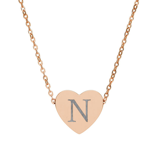 Heart Necklace (Engraving)