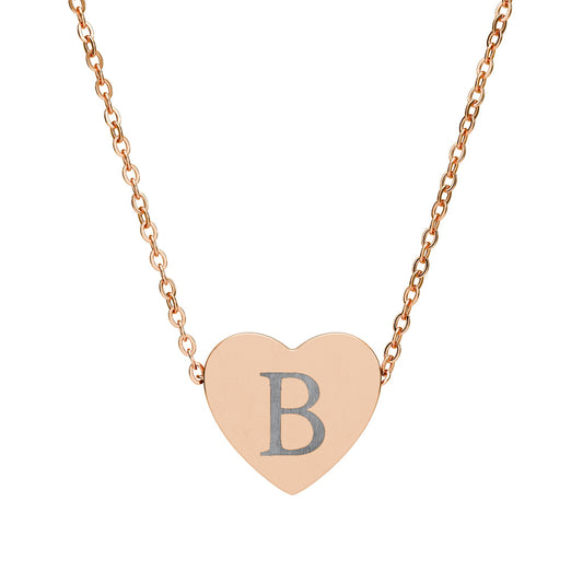 Heart Necklace (Engraving)