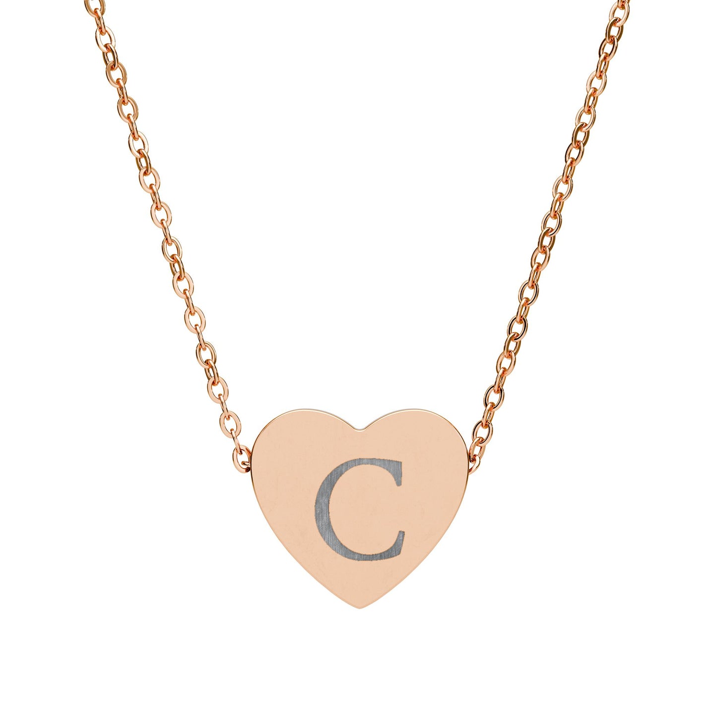 Heart Necklace (Engraving)