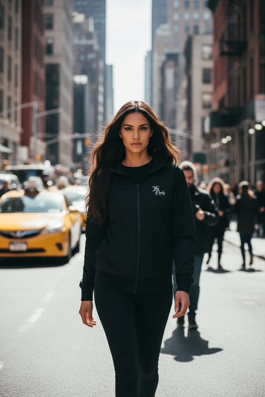 Women Heavy blend zip hoodie
