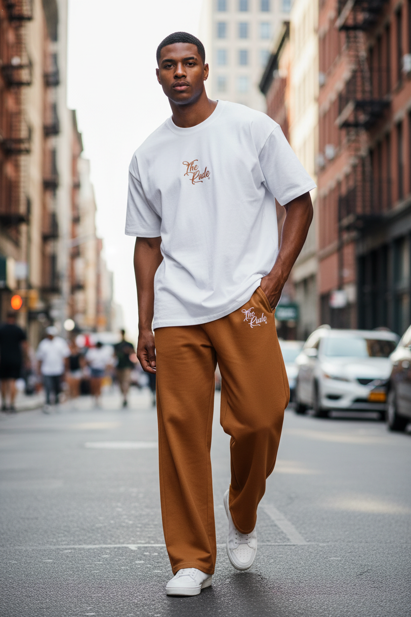 The Rude Wide-Leg Cotton Pants