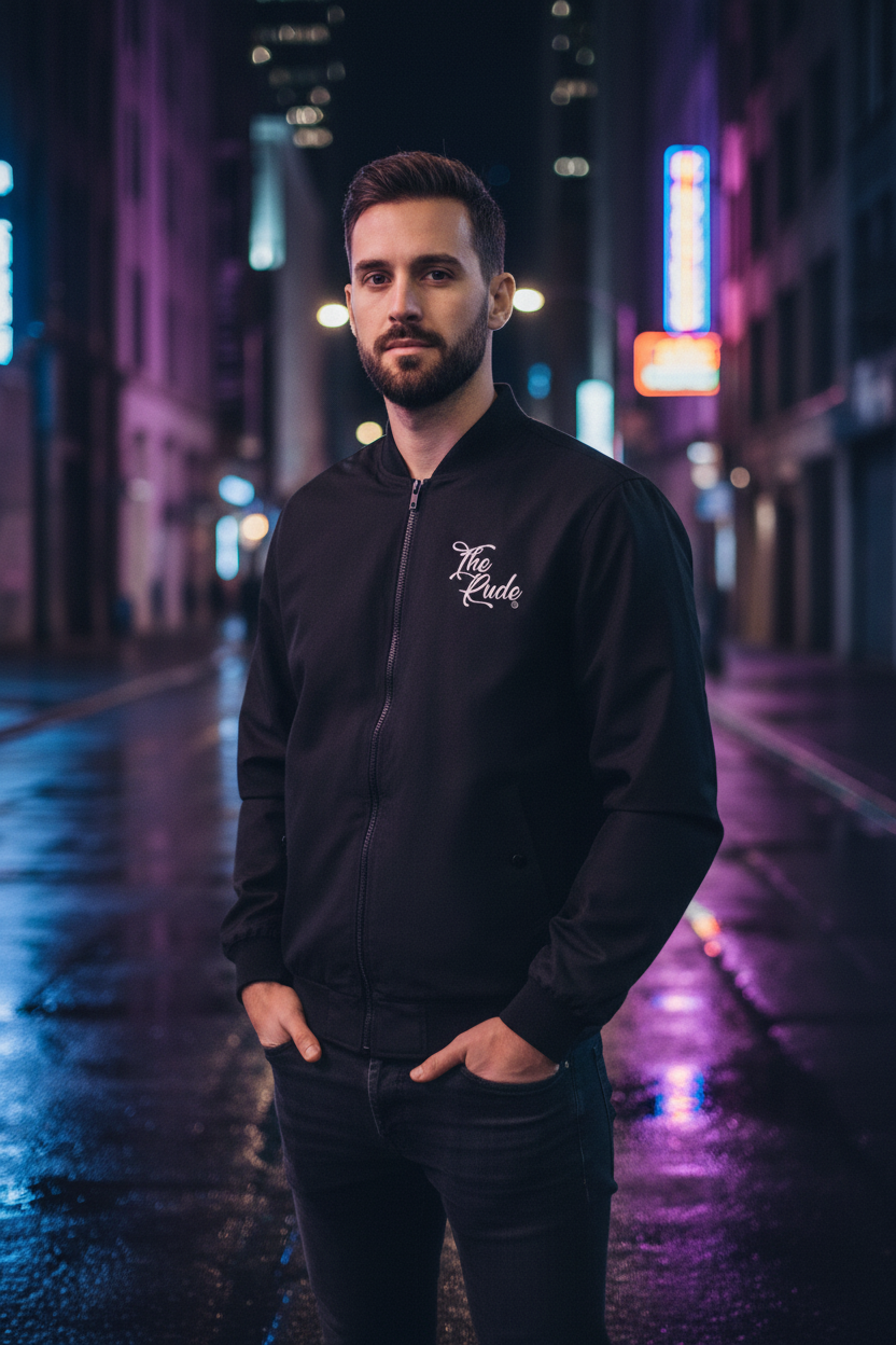 The Rude Tracksuits | Black