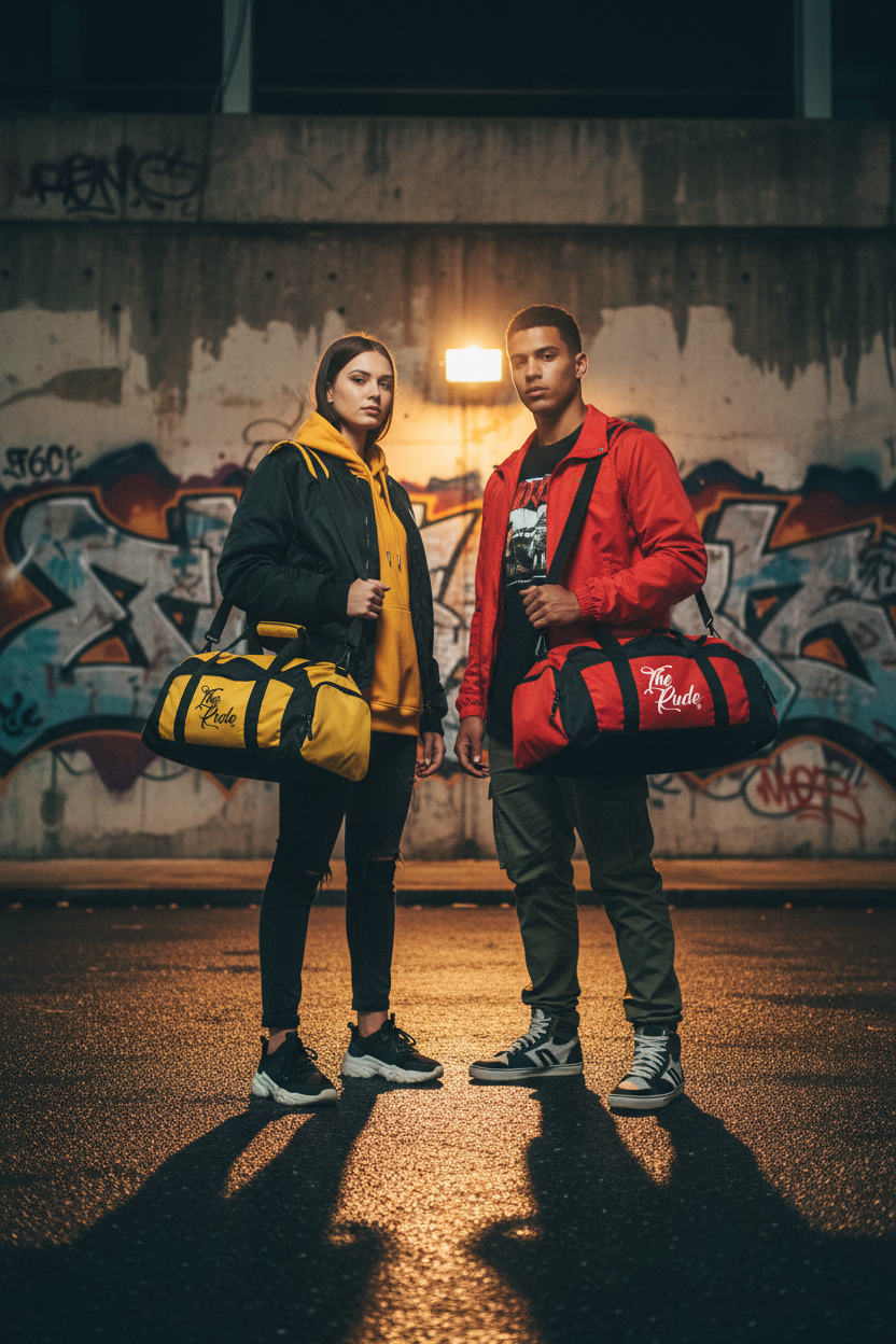 "The Rude" Gym Bag