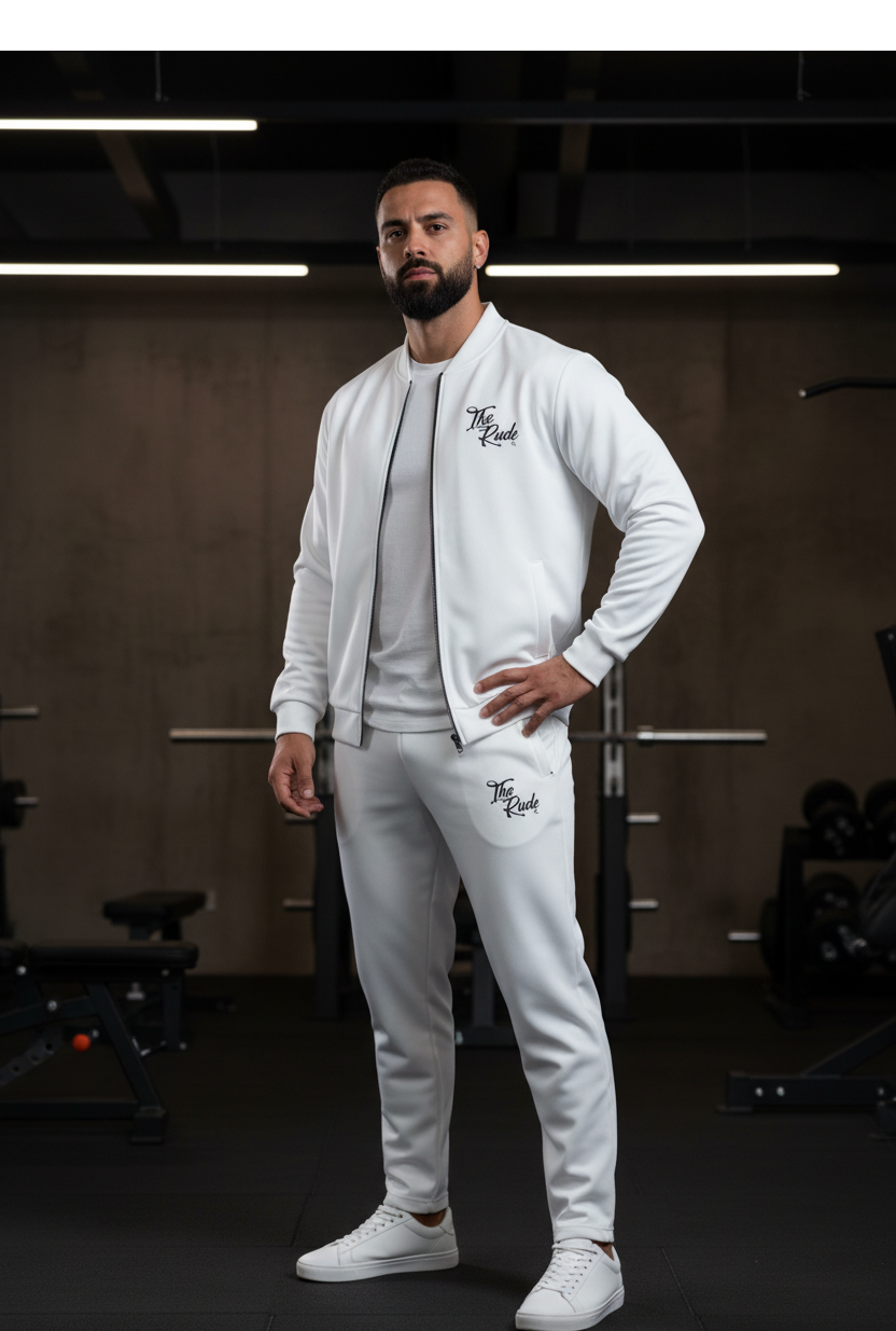 The Rude Tracksuits | White
