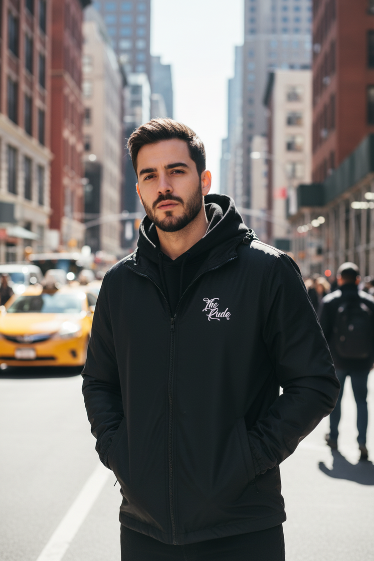 "The Rude" Man Windbreaker