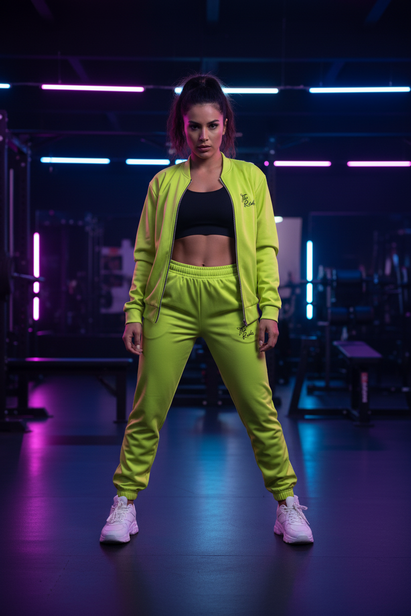 The Rude Tracksuits | Lime Yellow