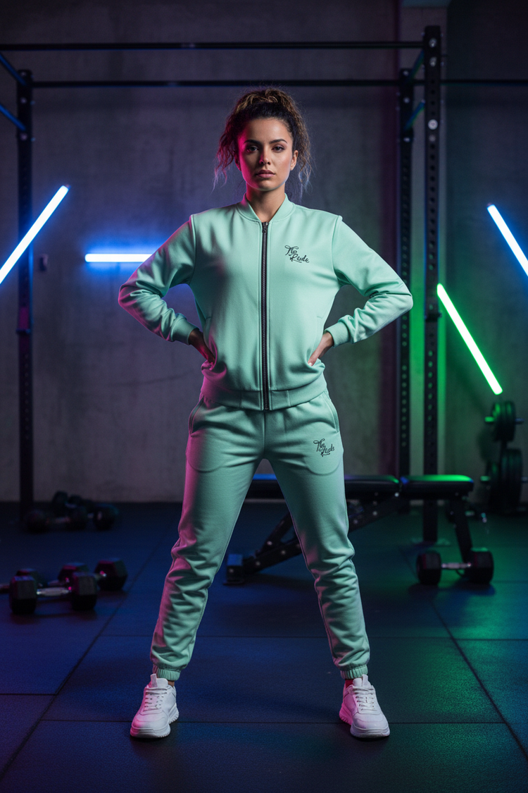 The Rude Tracksuits | Mint Green