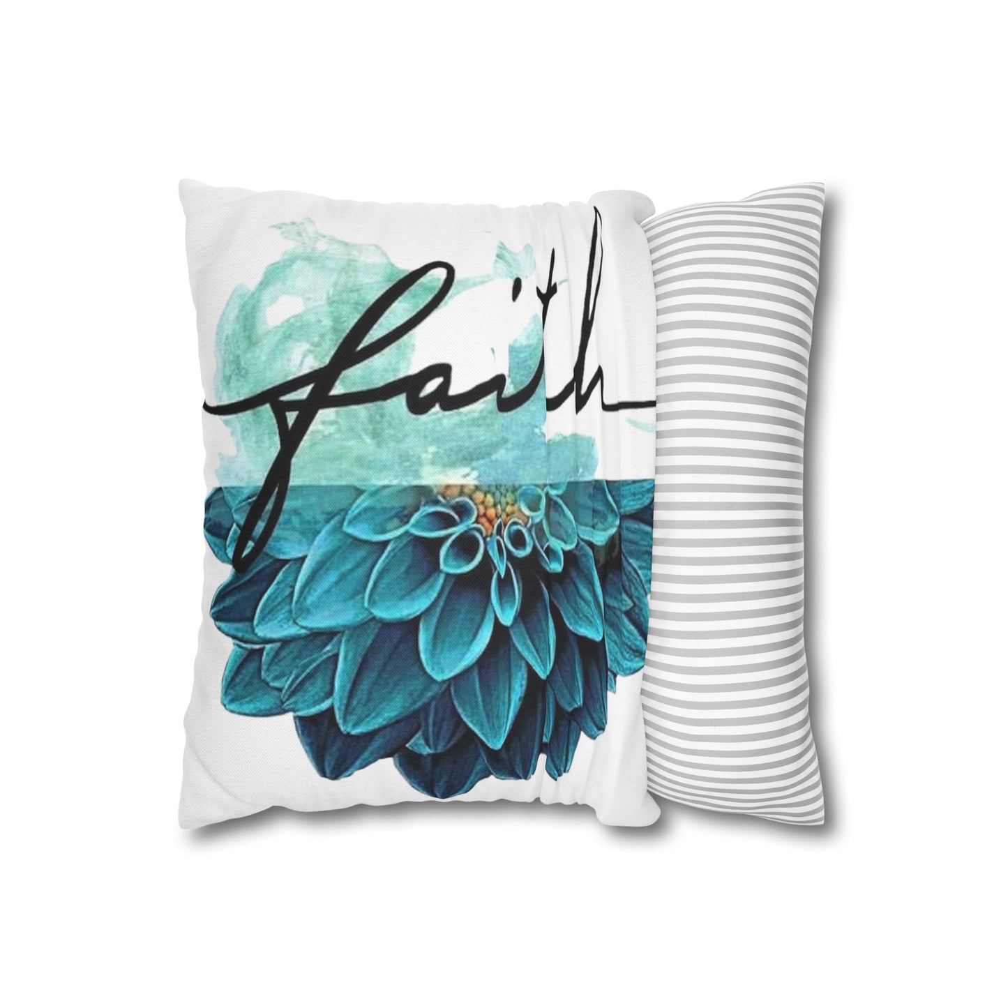 Spun Polyester Square Pillowcase