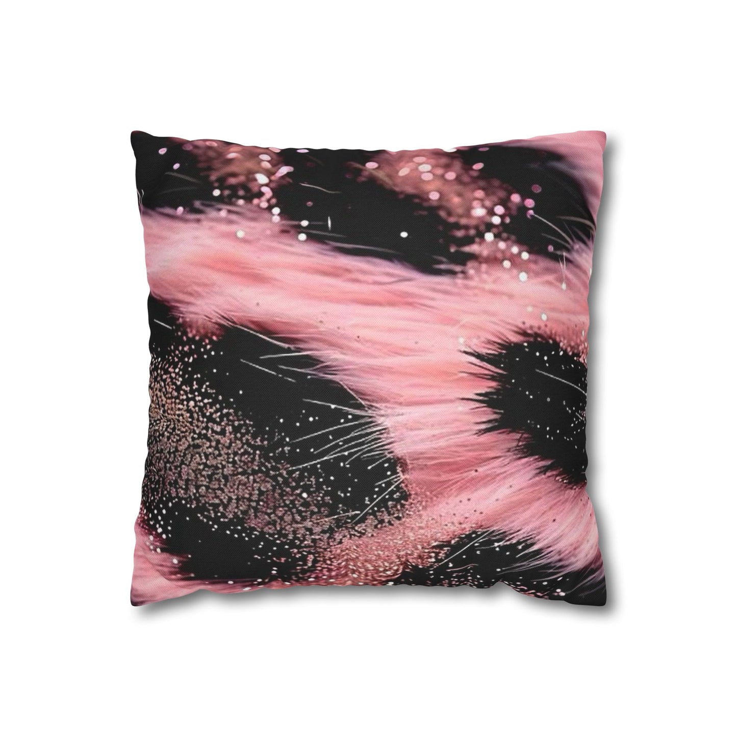 Spun Polyester Square Pillowcase