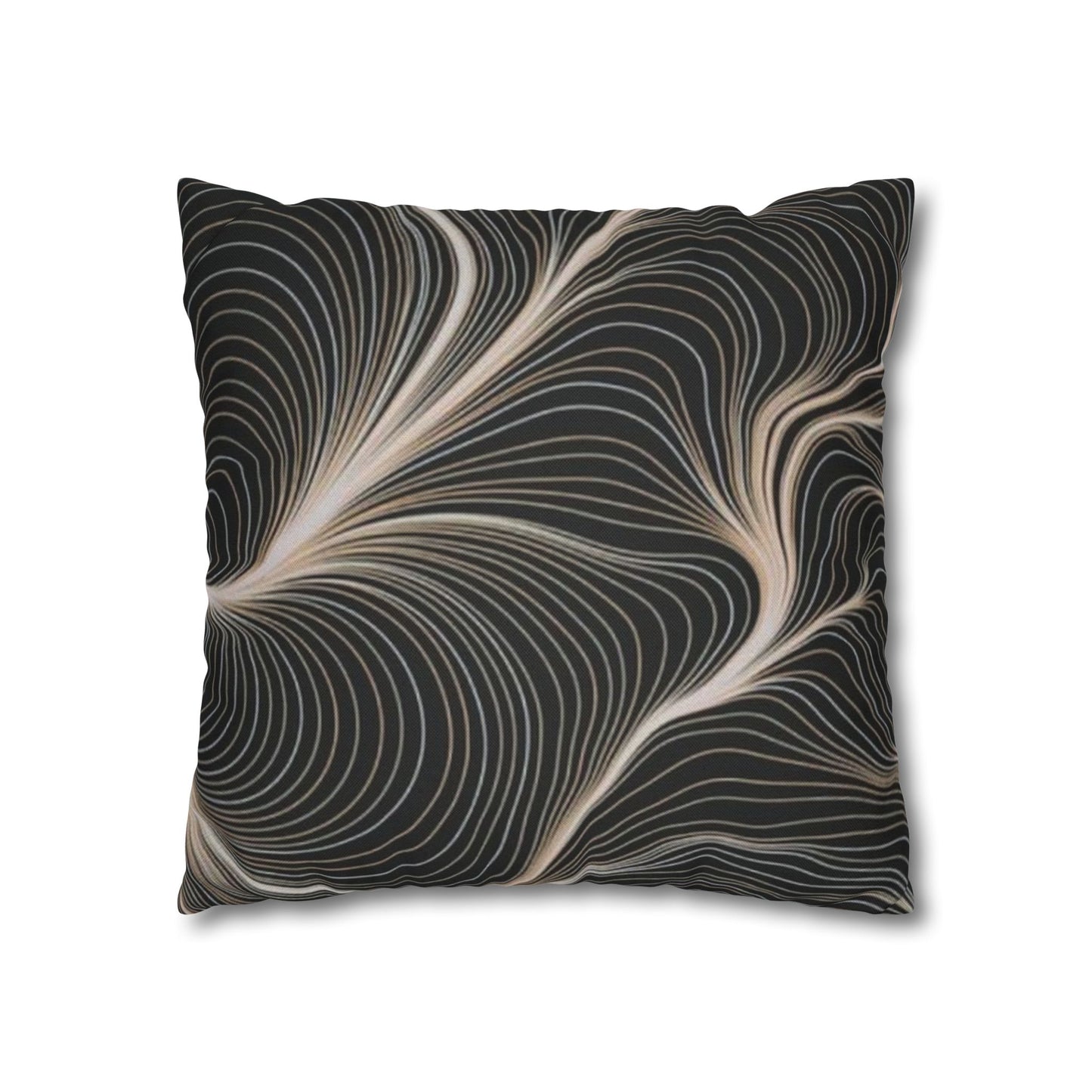 Spun Polyester Square Pillowcase