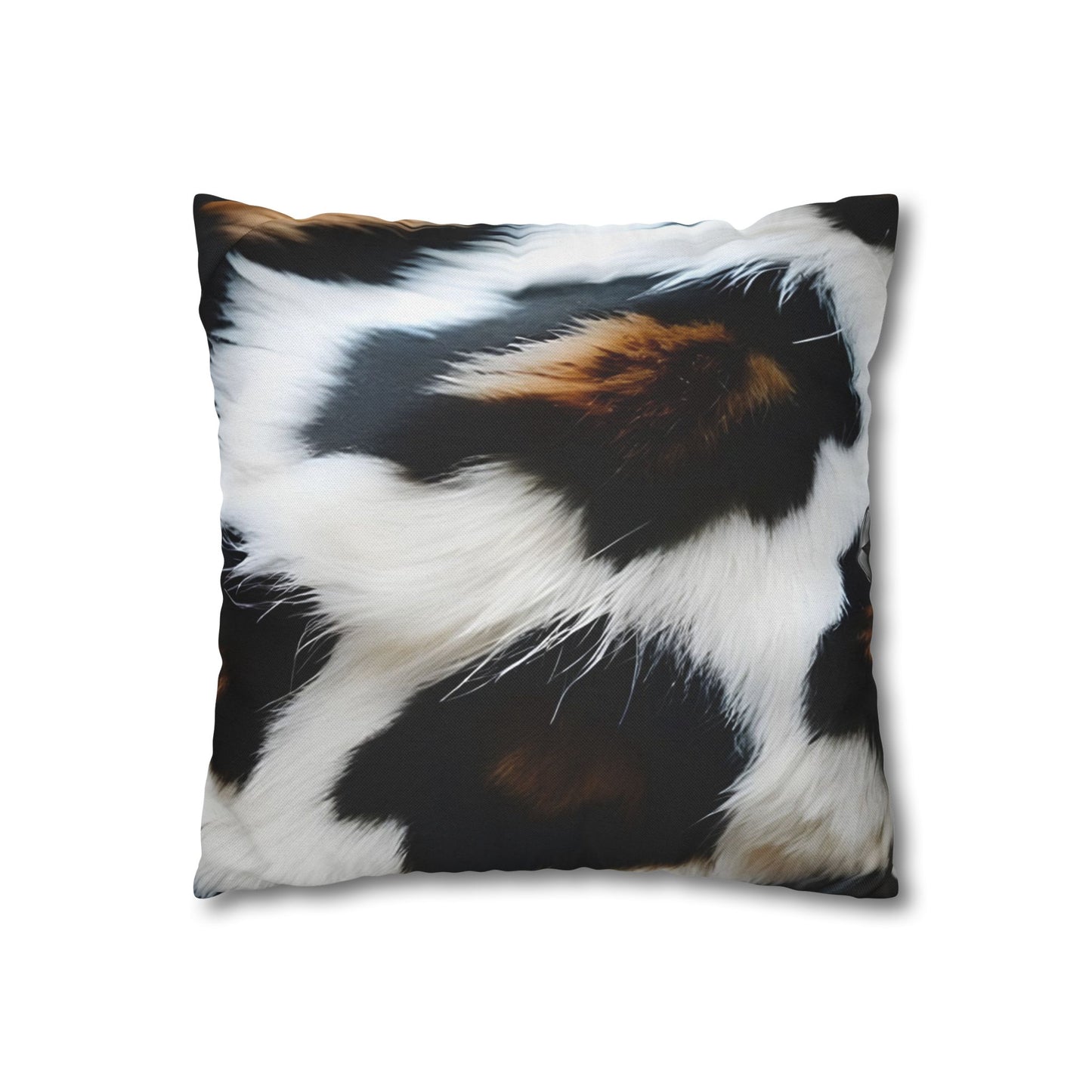 Spun Polyester Square Pillowcase