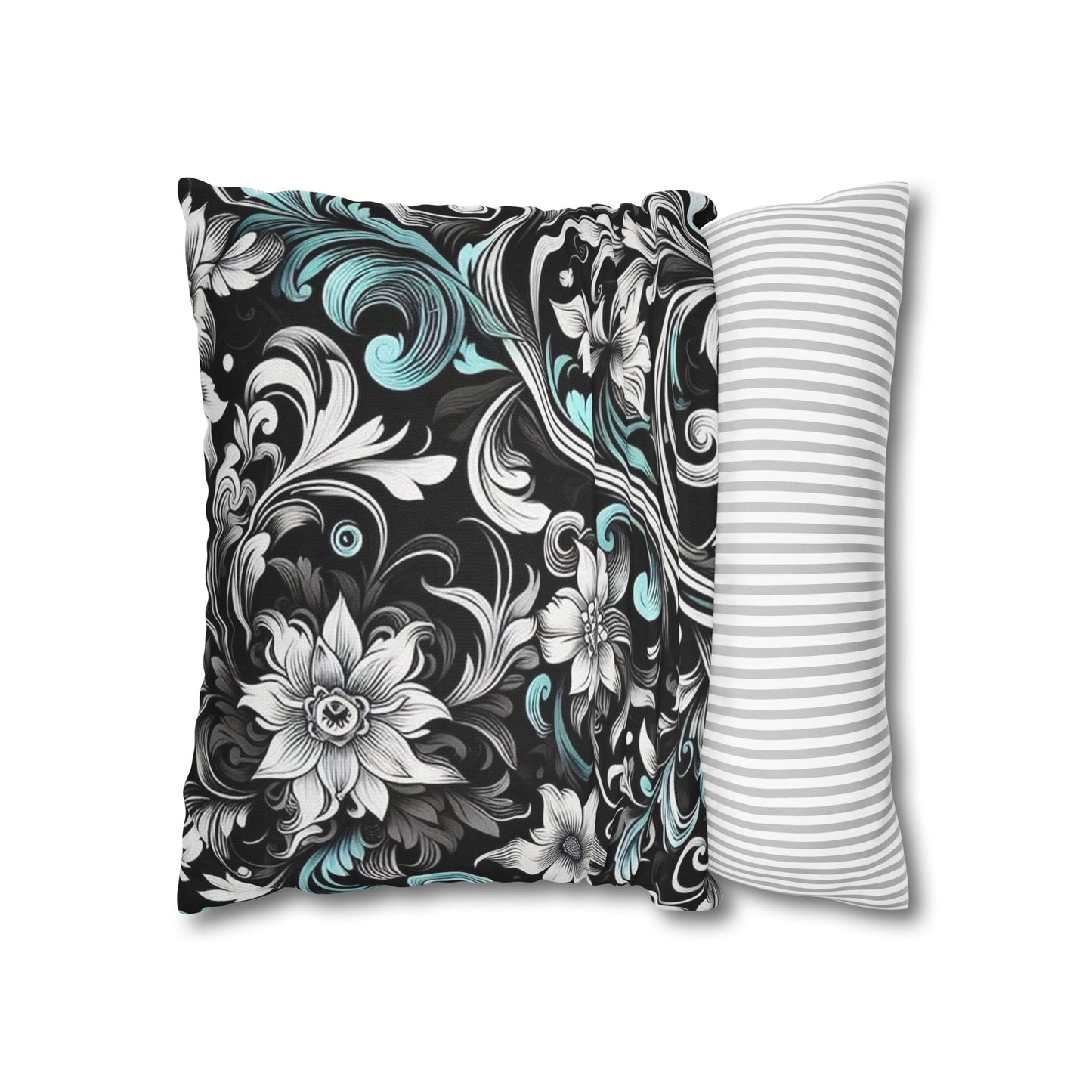 Spun Polyester Square Pillowcase