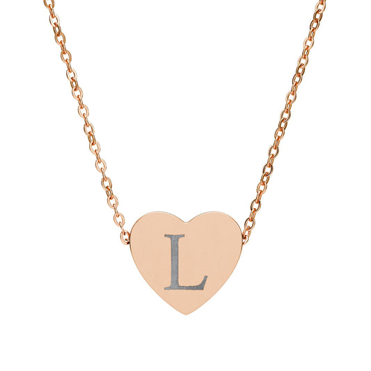 Heart Necklace (Engraving)