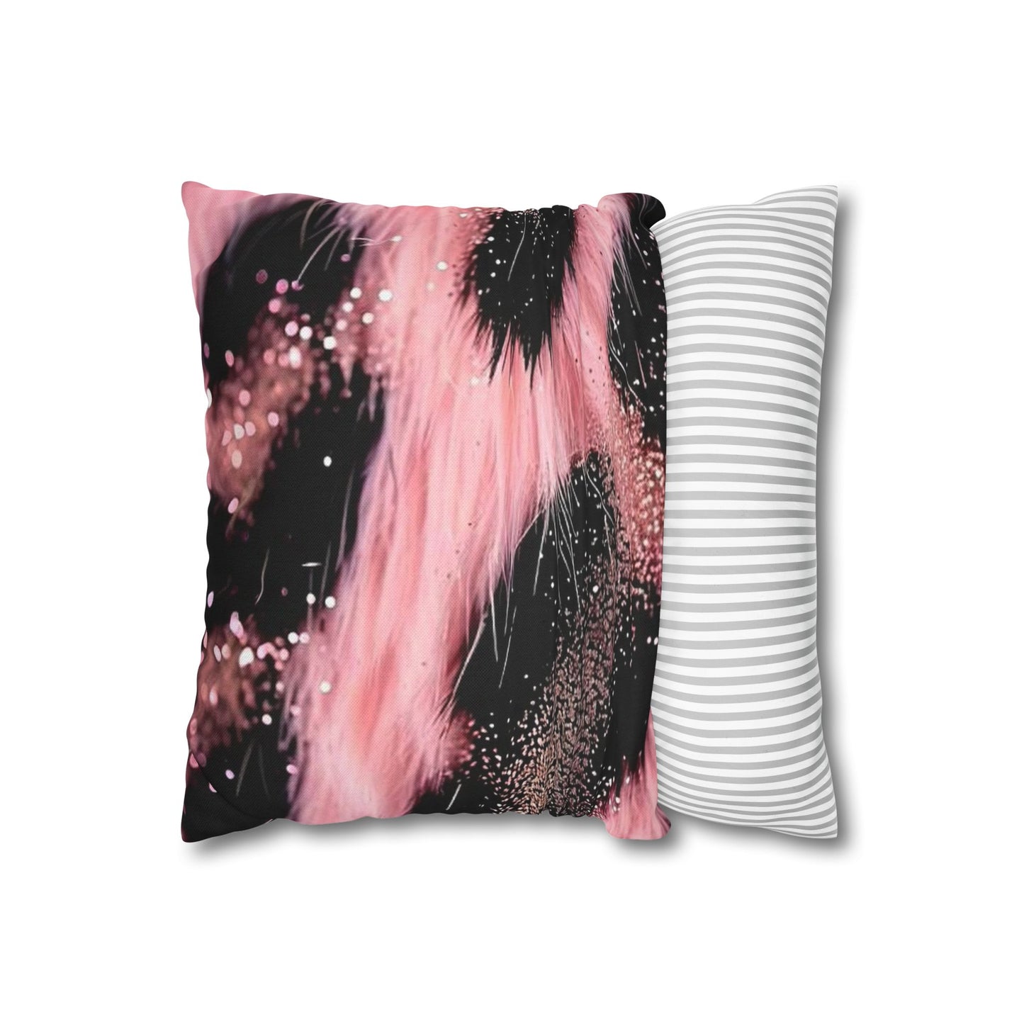 Spun Polyester Square Pillowcase