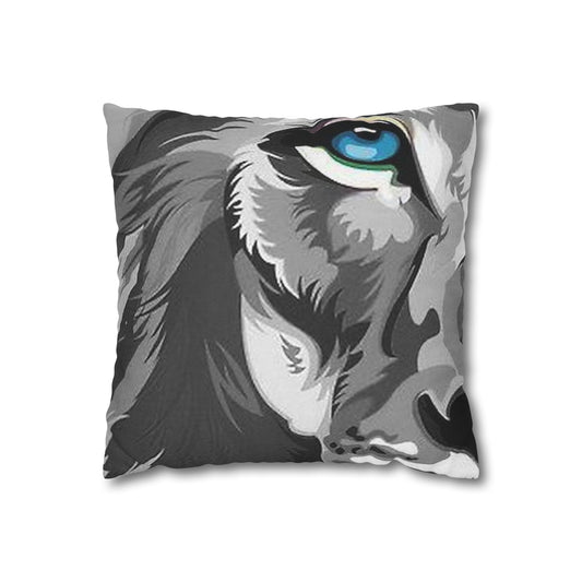 Spun Polyester Square Pillowcase