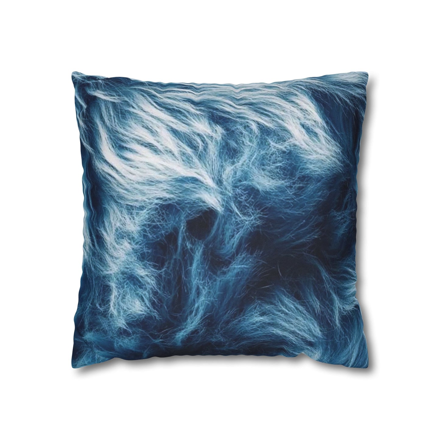 Spun Polyester Square Pillowcase