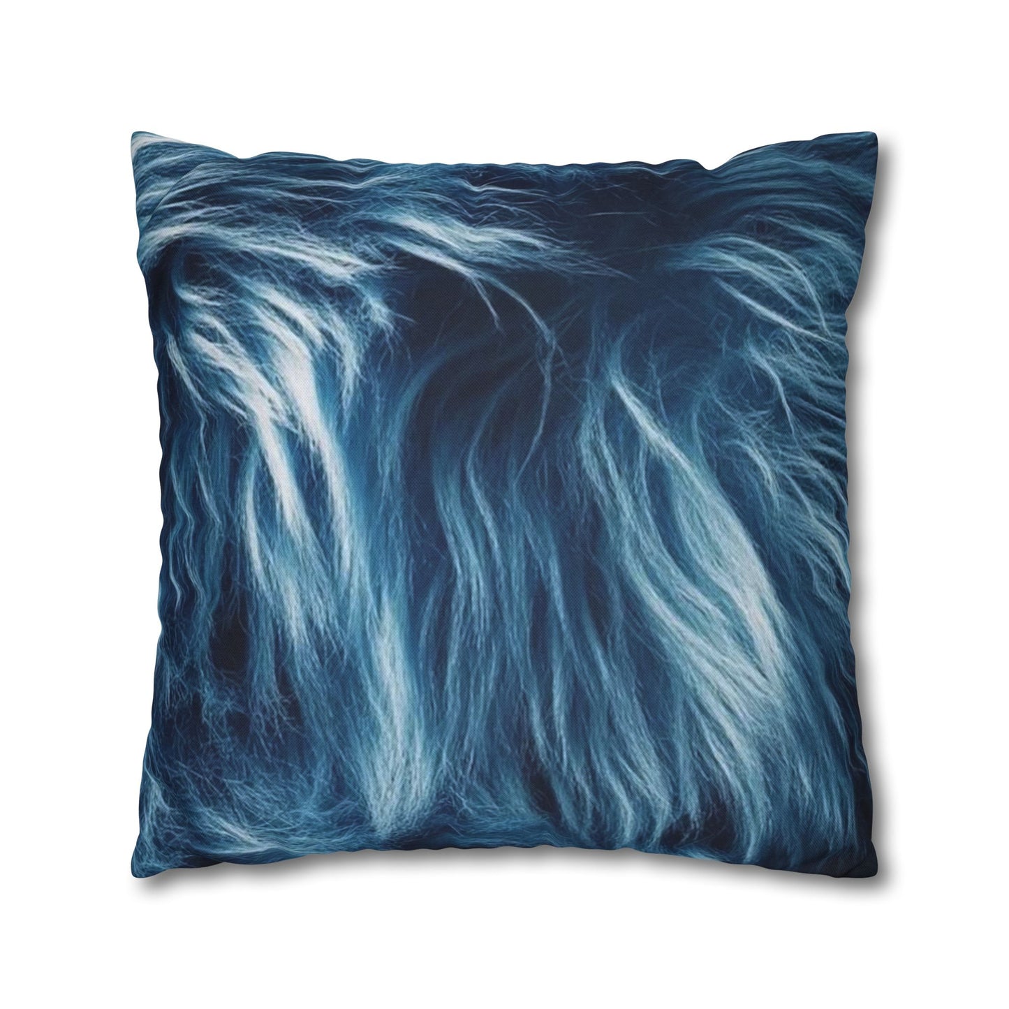 Spun Polyester Square Pillowcase