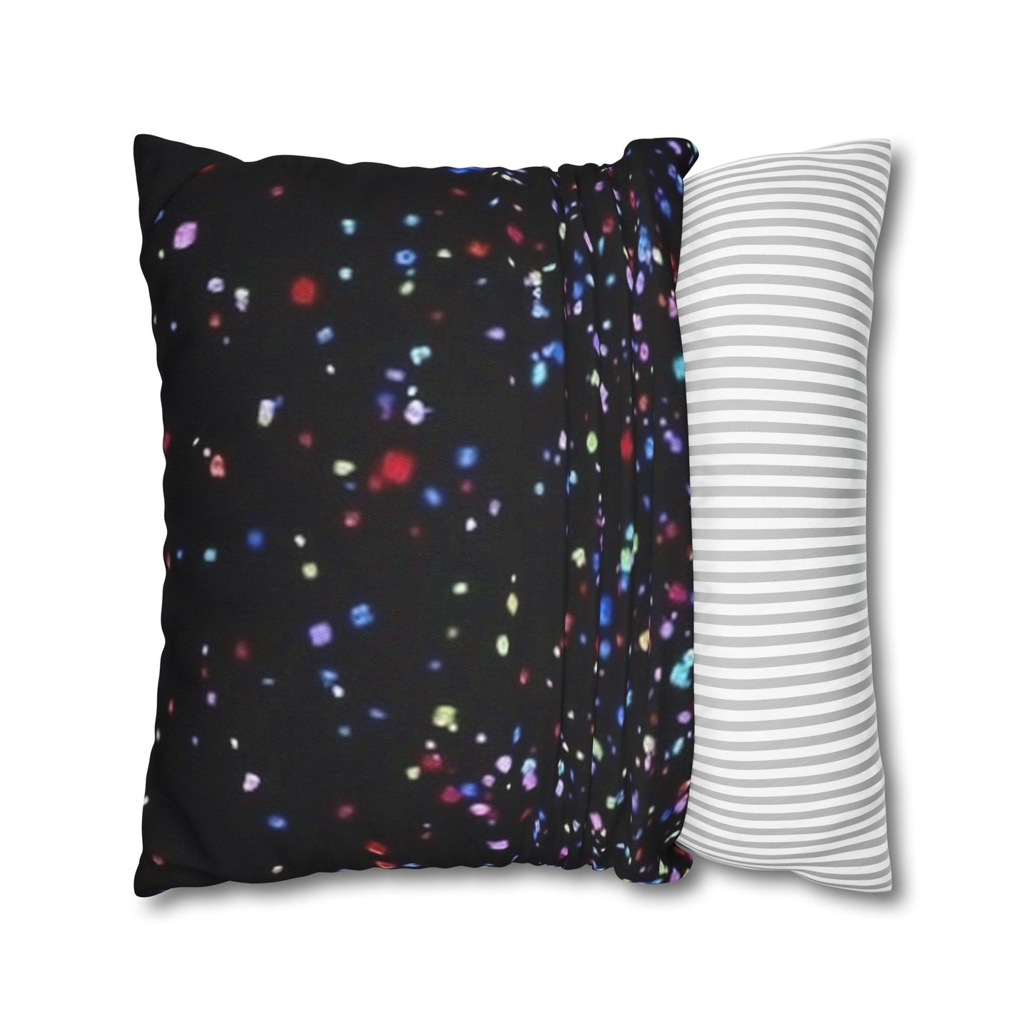 Spun Polyester Square Pillowcase