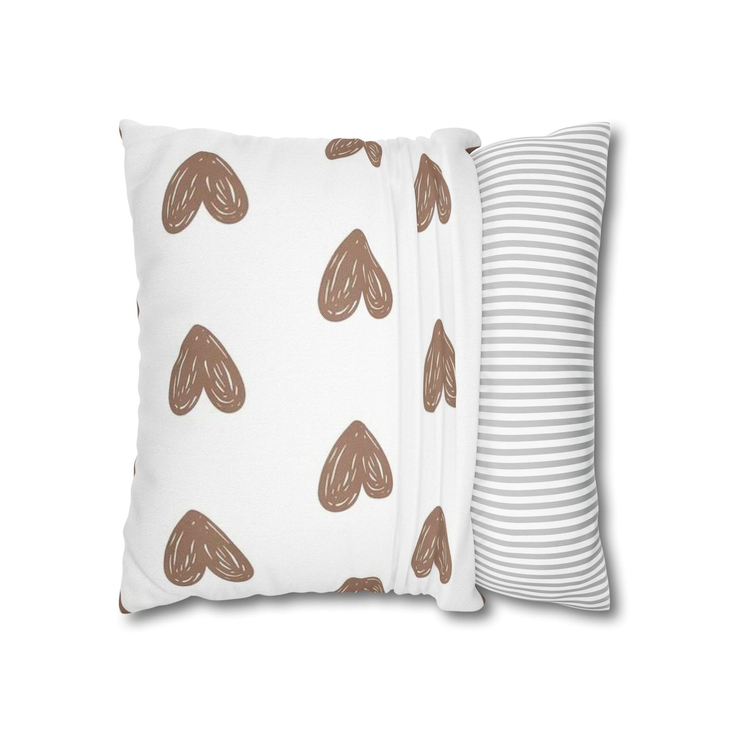 Spun Polyester Square Pillowcase