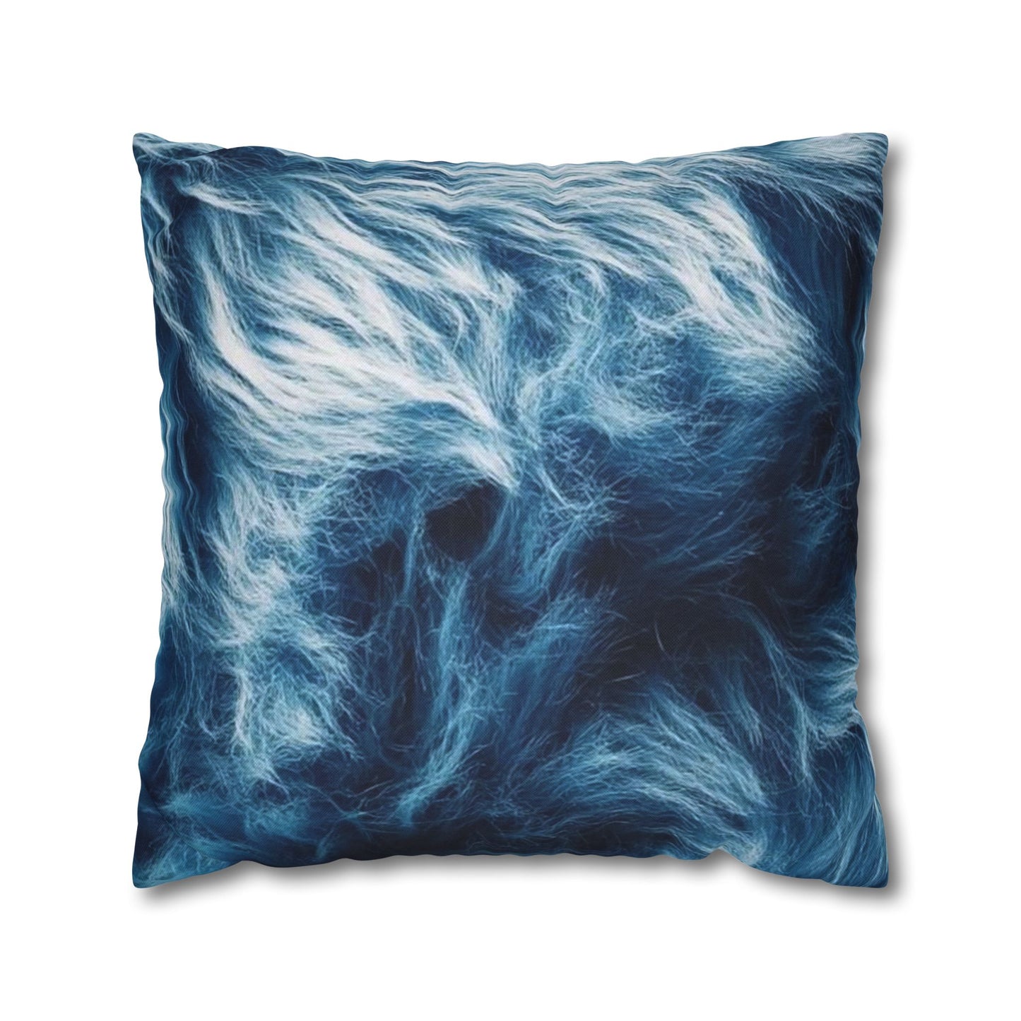 Spun Polyester Square Pillowcase