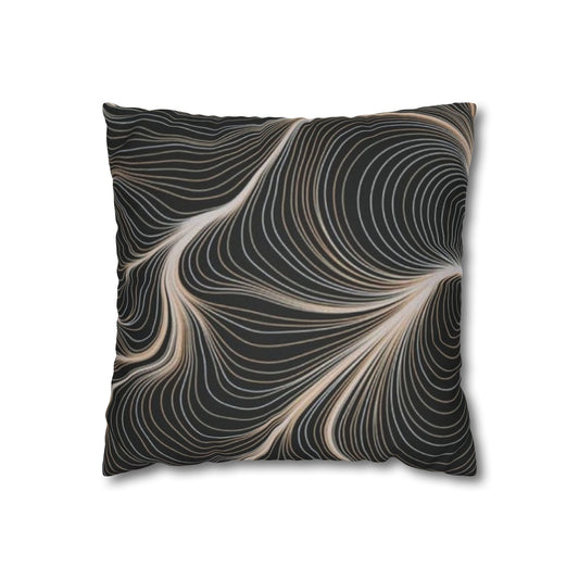 Spun Polyester Square Pillowcase