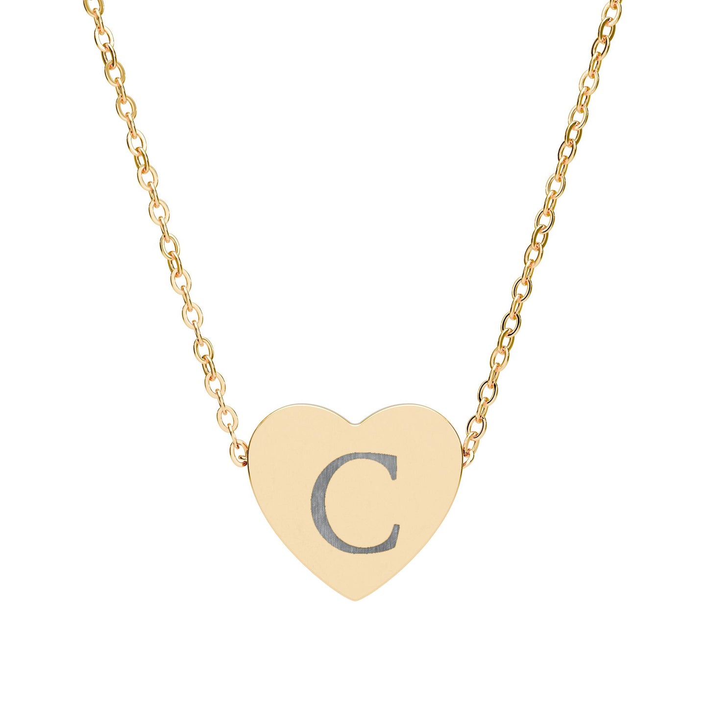 Heart Necklace (Engraving)