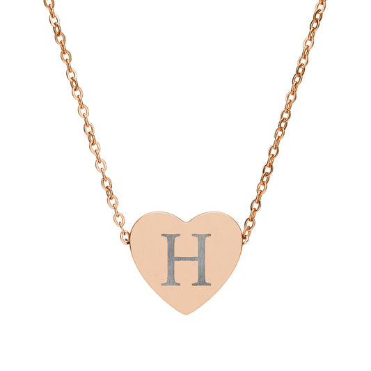 Heart Necklace (Engraving)