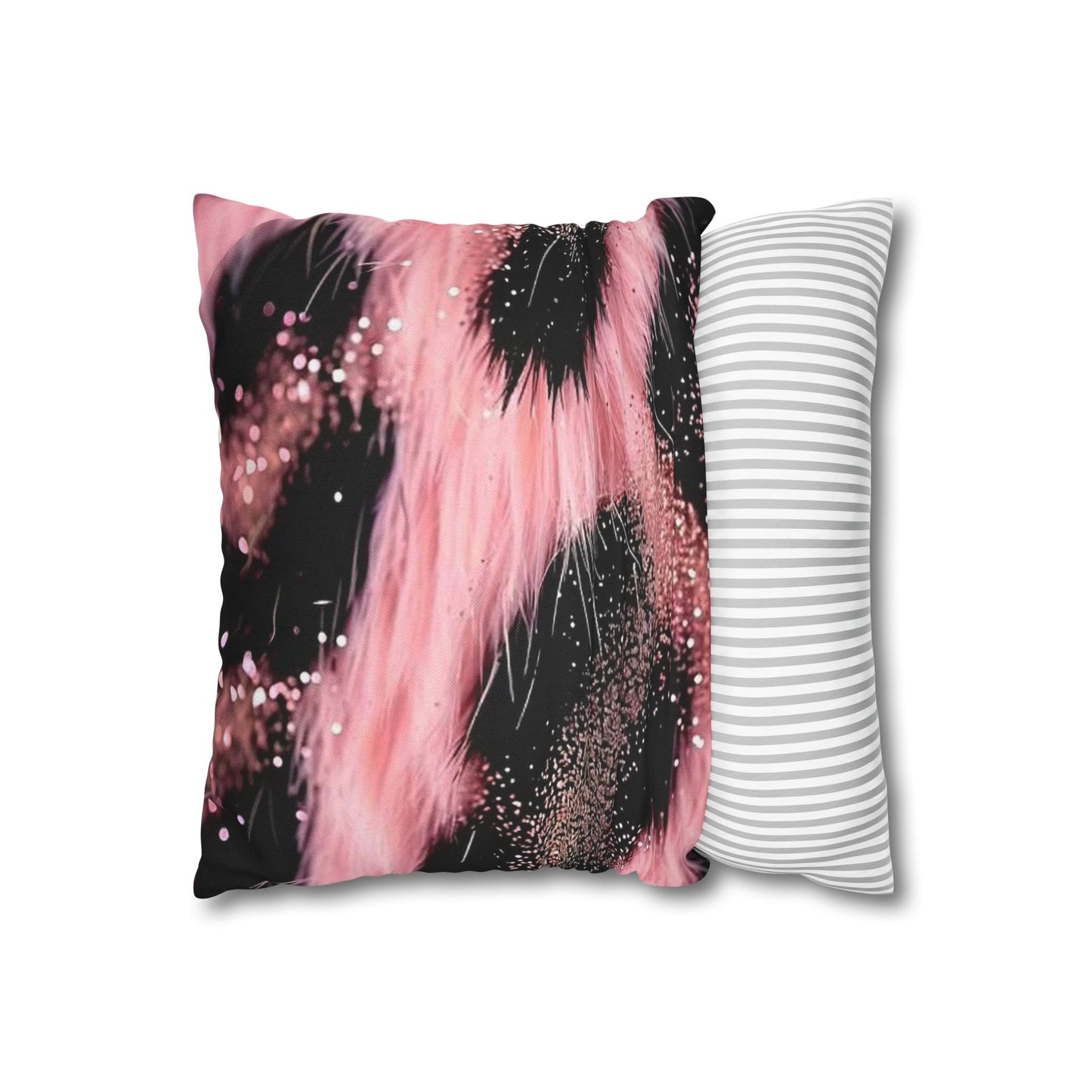 Spun Polyester Square Pillowcase