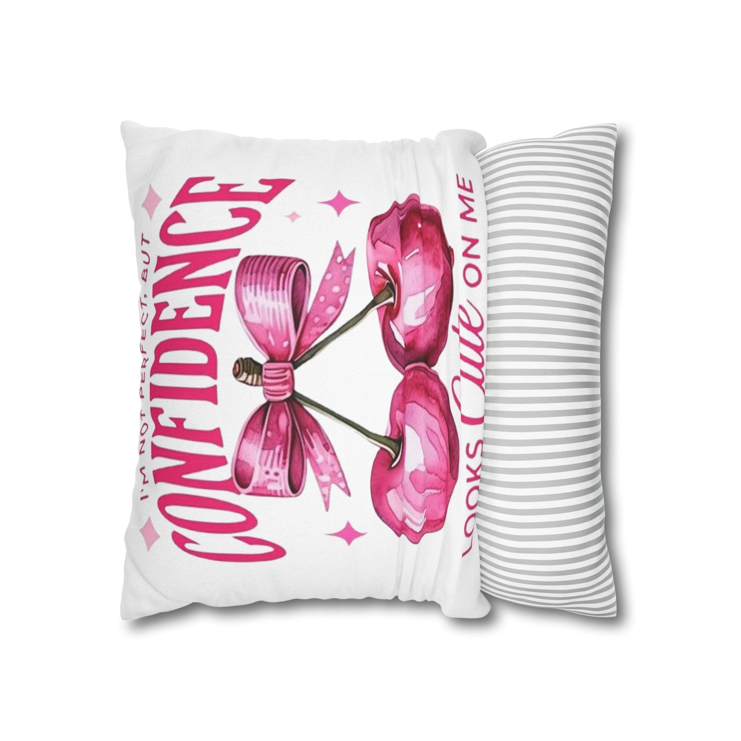 Spun Polyester Square Pillowcase