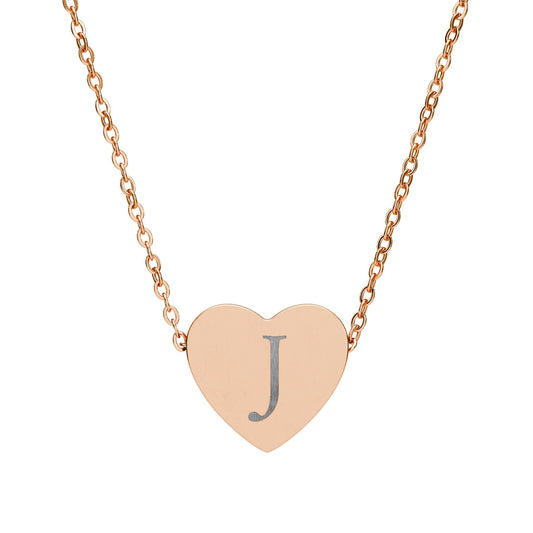 Heart Necklace (Engraving)