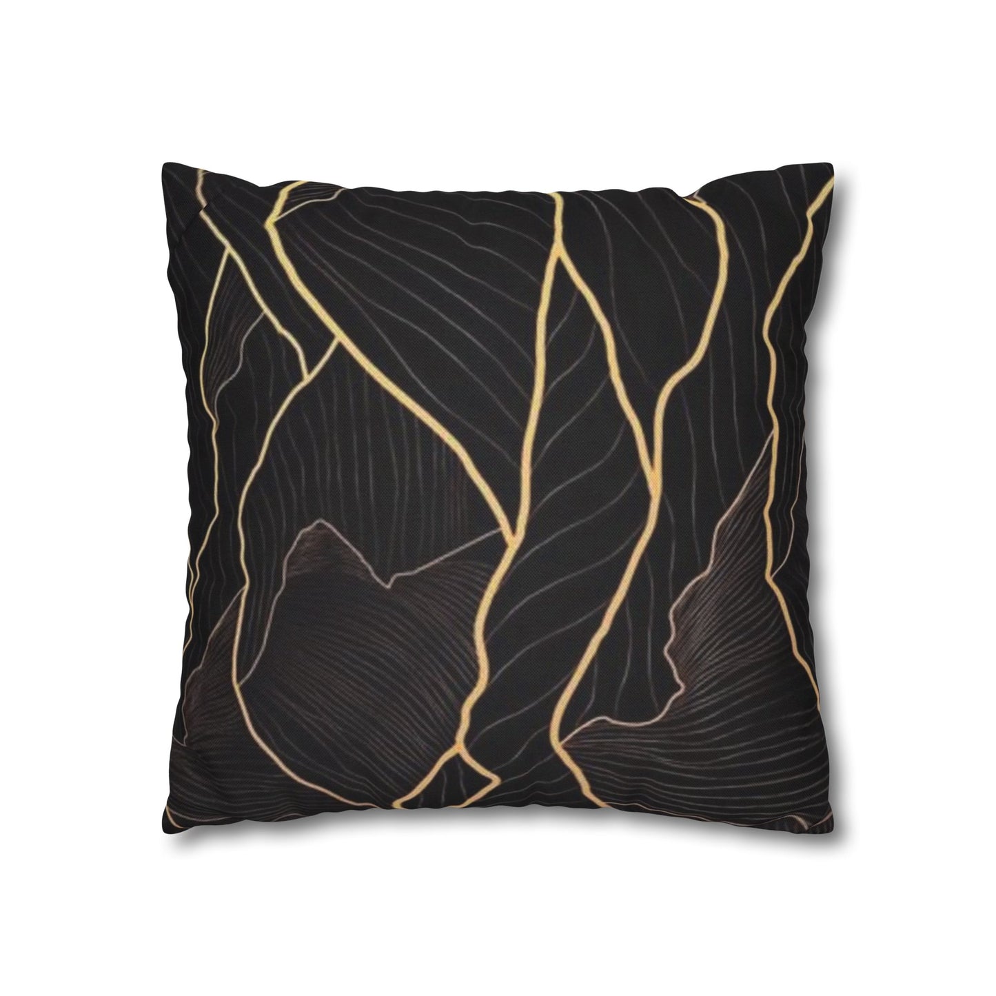 Spun Polyester Square Pillowcase