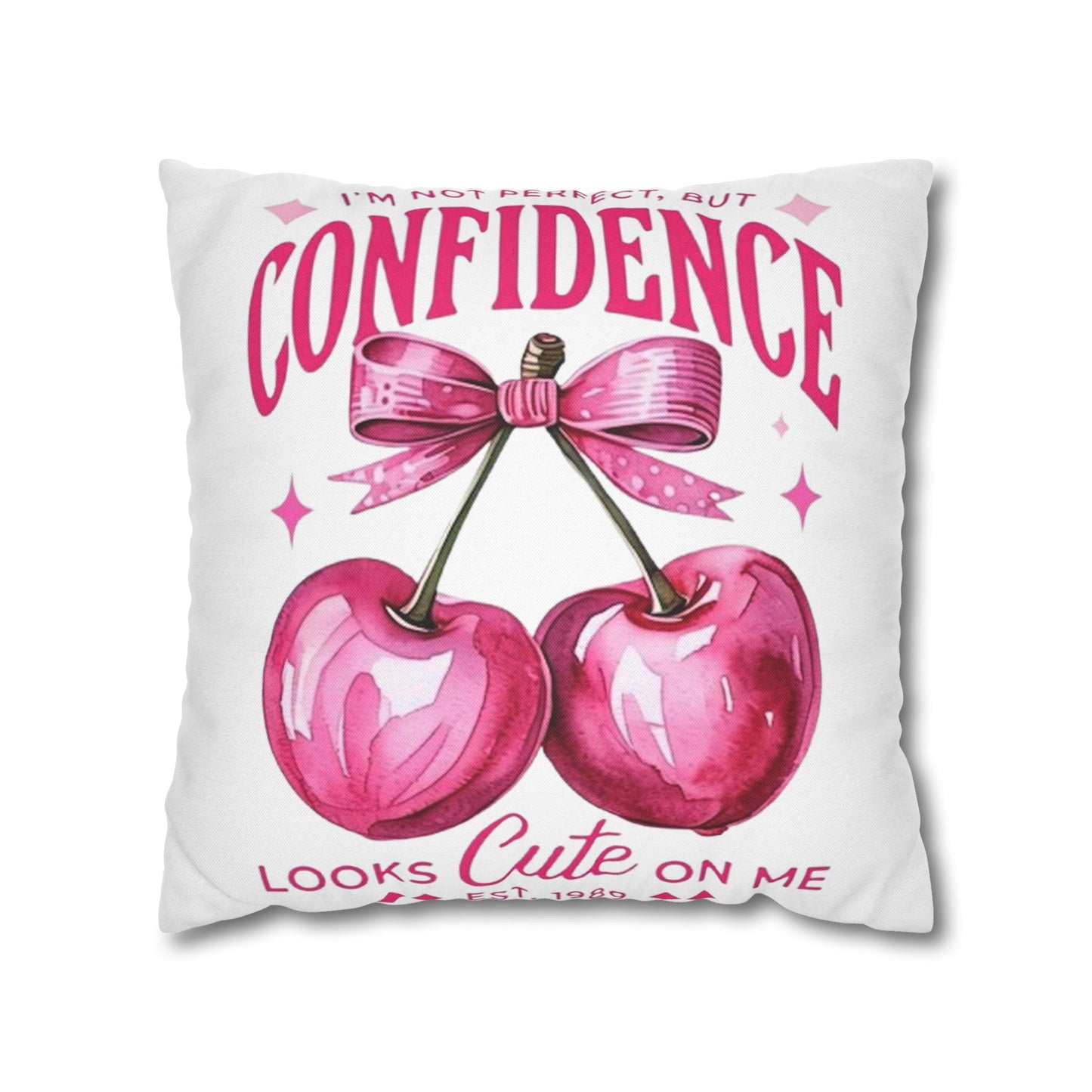 Spun Polyester Square Pillowcase