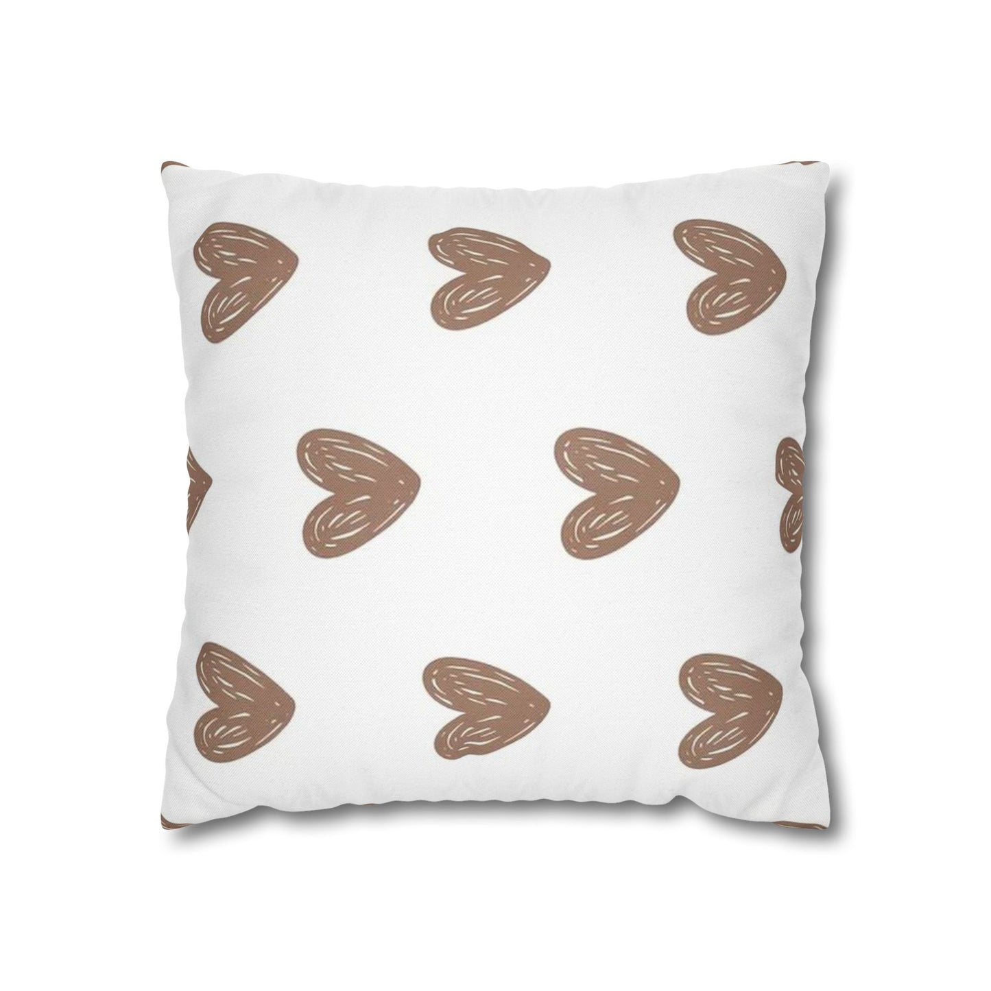 Spun Polyester Square Pillowcase
