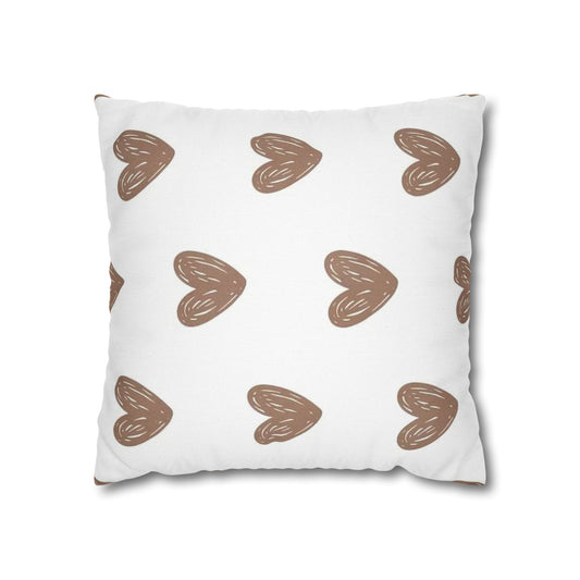 Spun Polyester Square Pillowcase