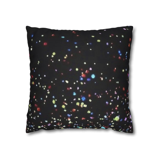 Spun Polyester Square Pillowcase