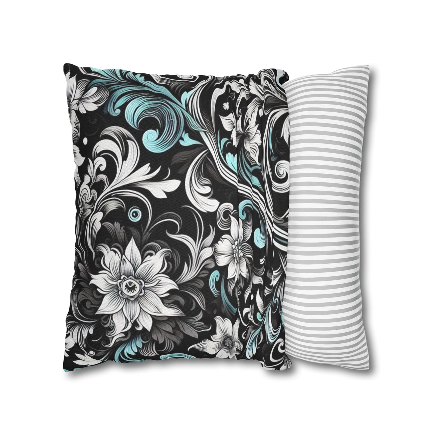 Spun Polyester Square Pillowcase