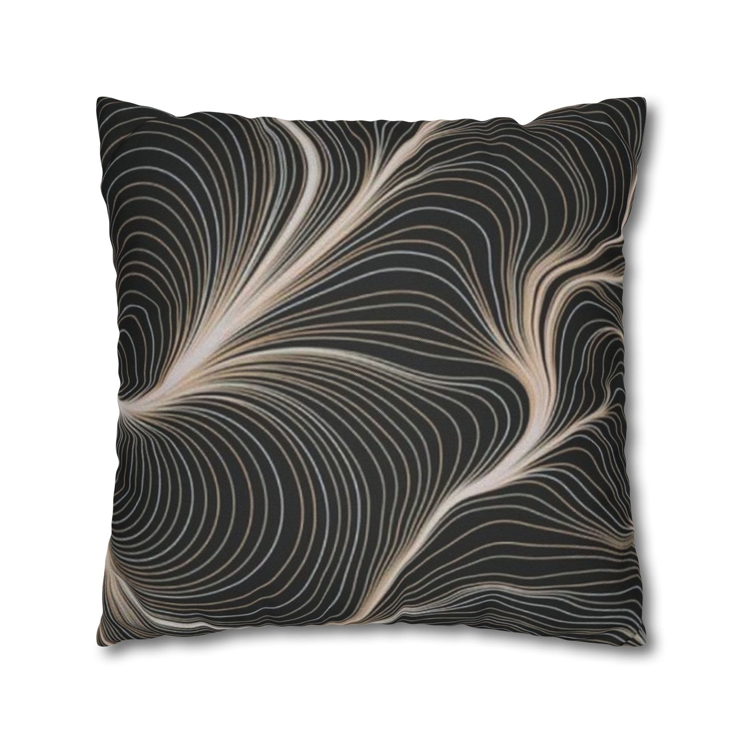Spun Polyester Square Pillowcase