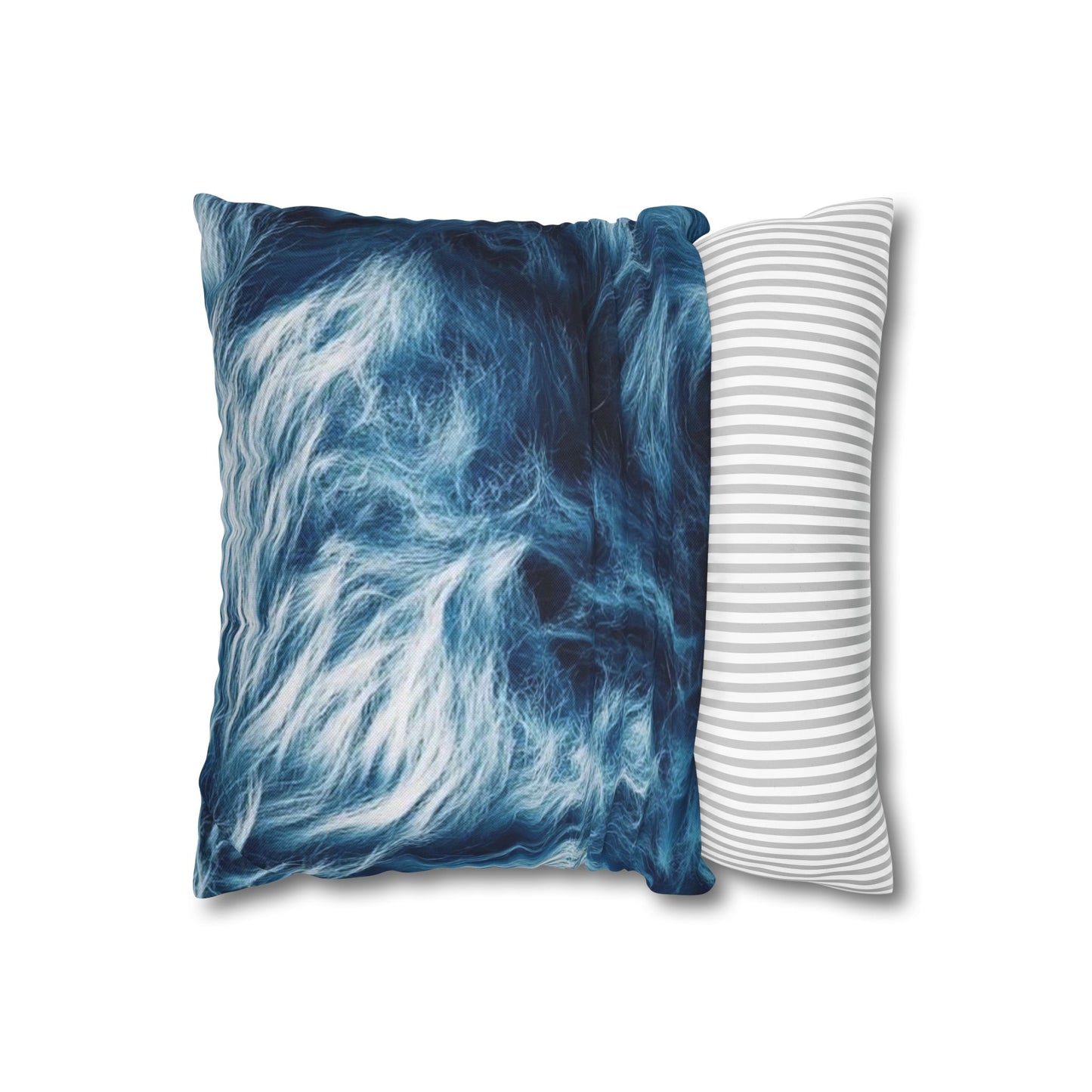 Spun Polyester Square Pillowcase