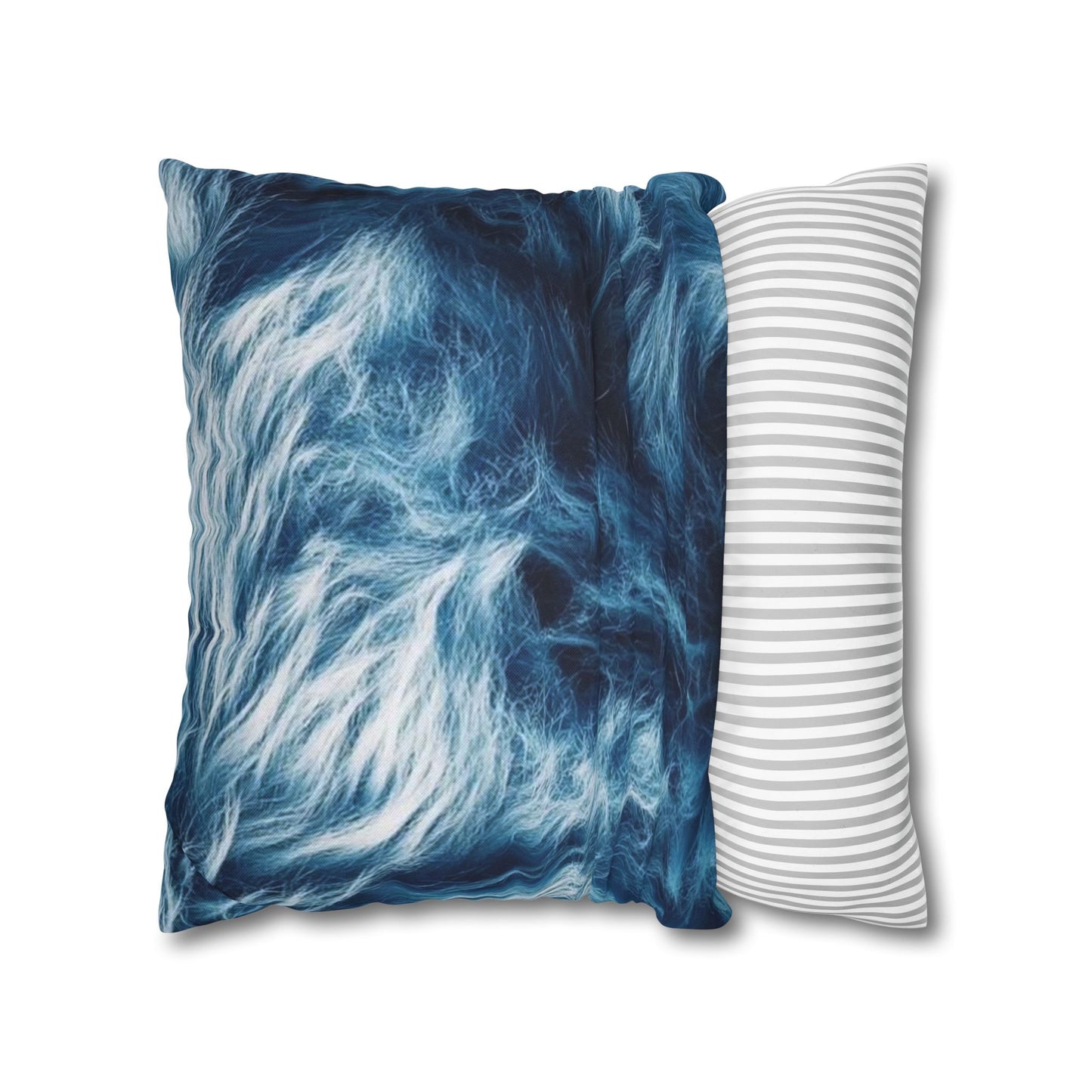 Spun Polyester Square Pillowcase