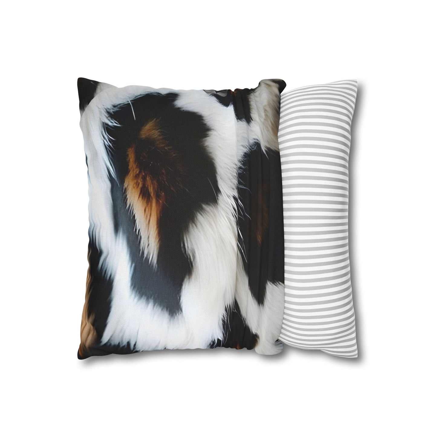 Spun Polyester Square Pillowcase