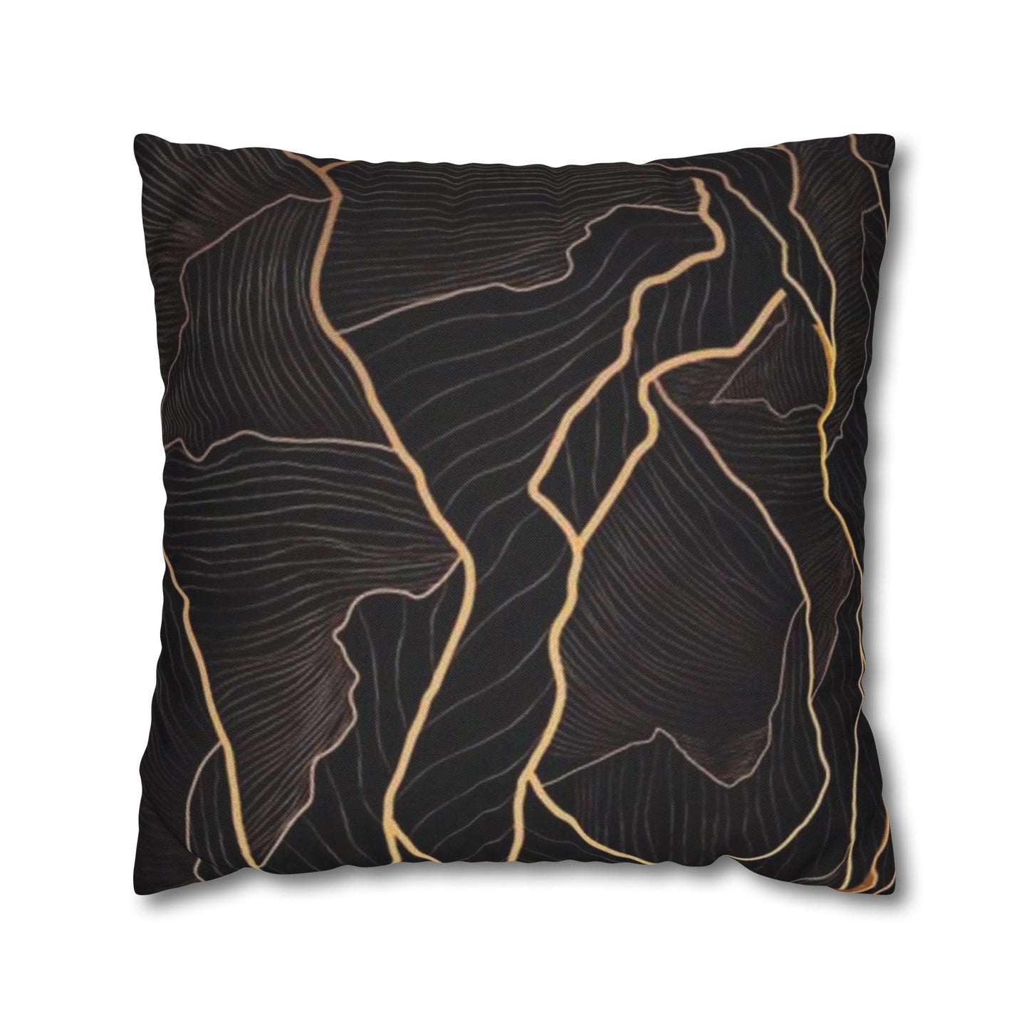 Spun Polyester Square Pillowcase