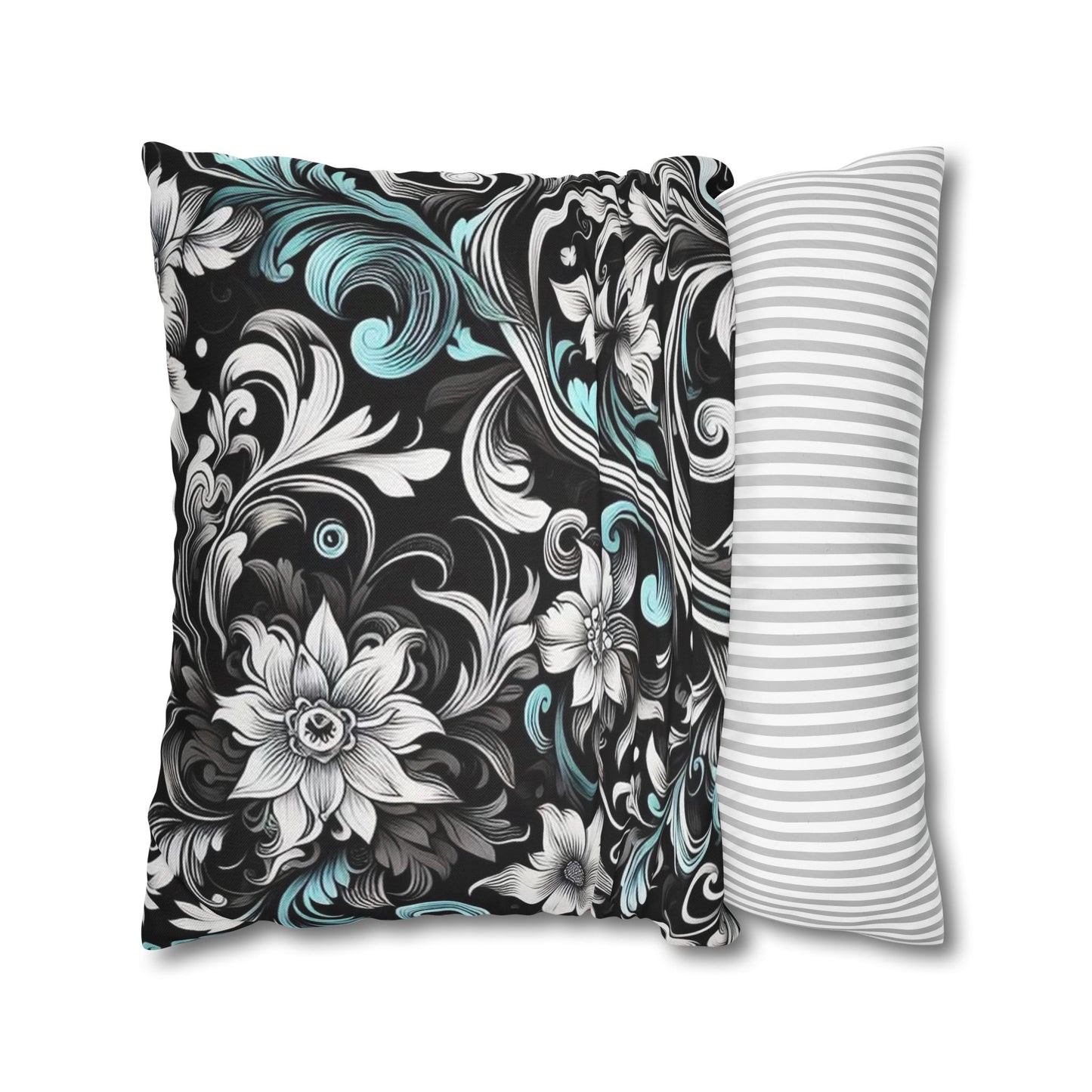 Spun Polyester Square Pillowcase