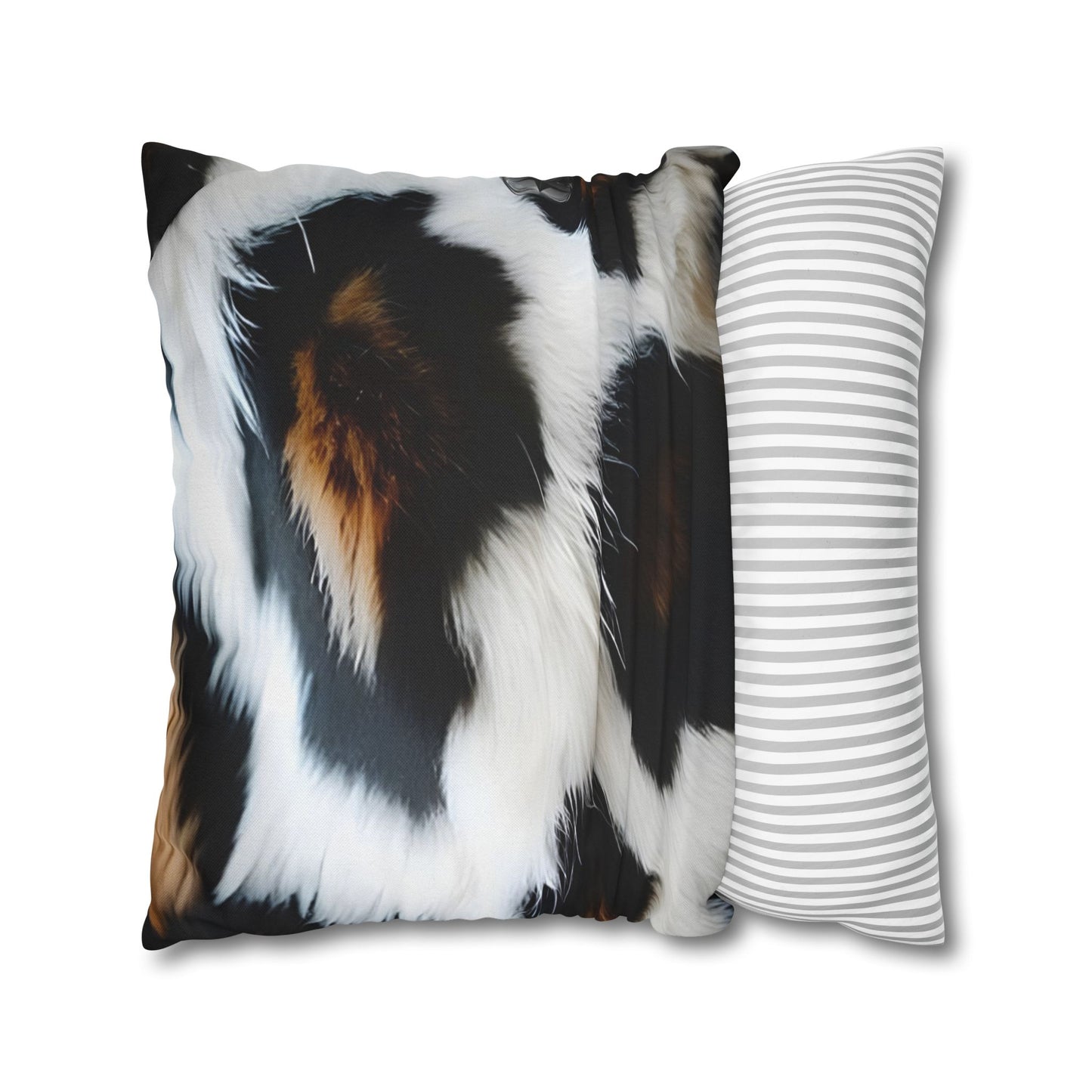 Spun Polyester Square Pillowcase