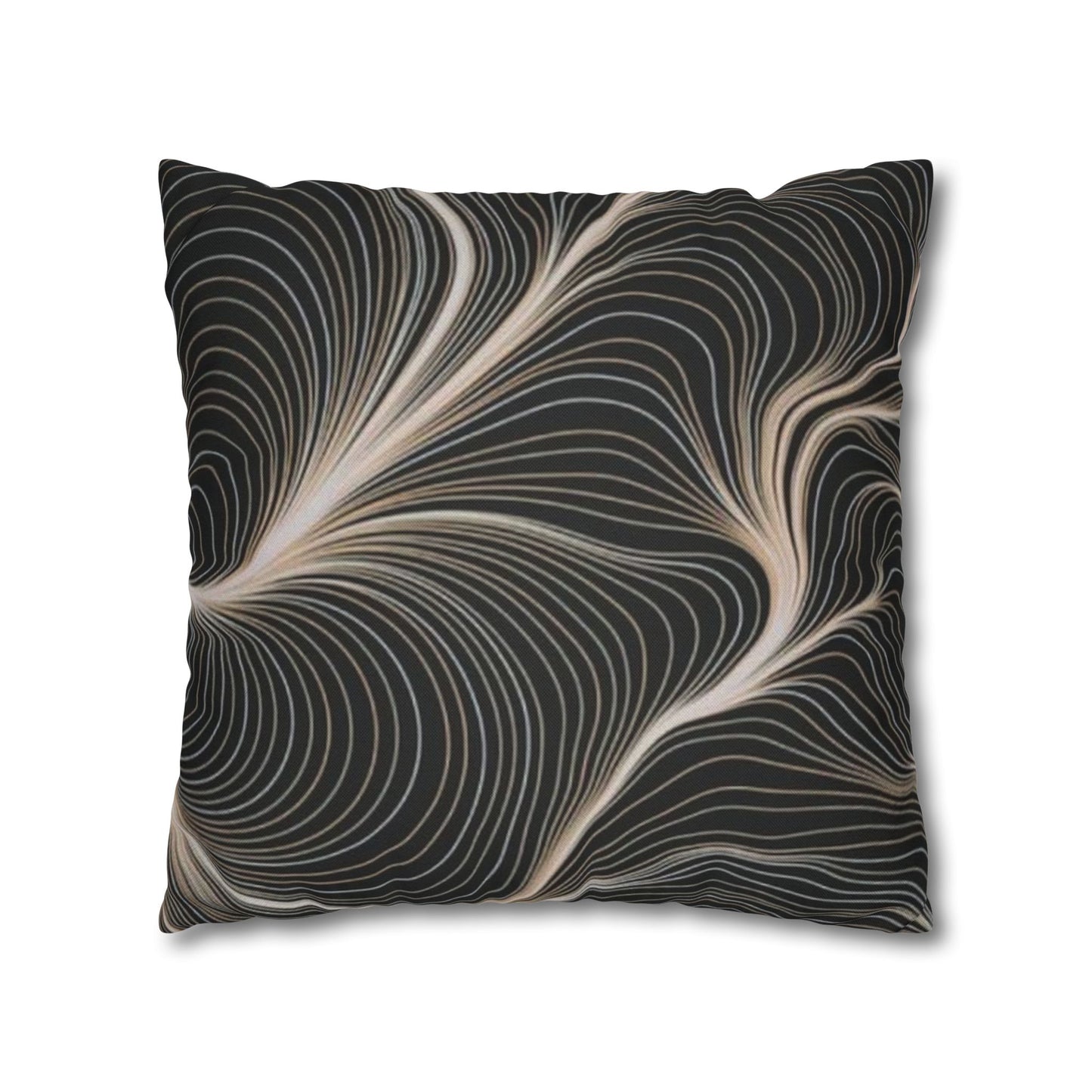 Spun Polyester Square Pillowcase