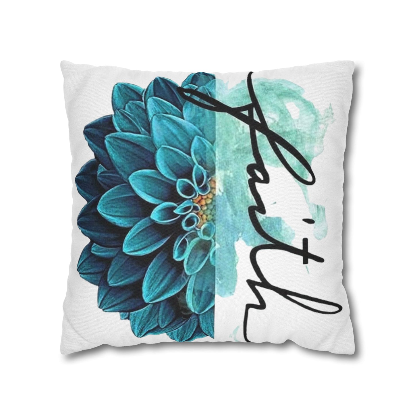 Spun Polyester Square Pillowcase