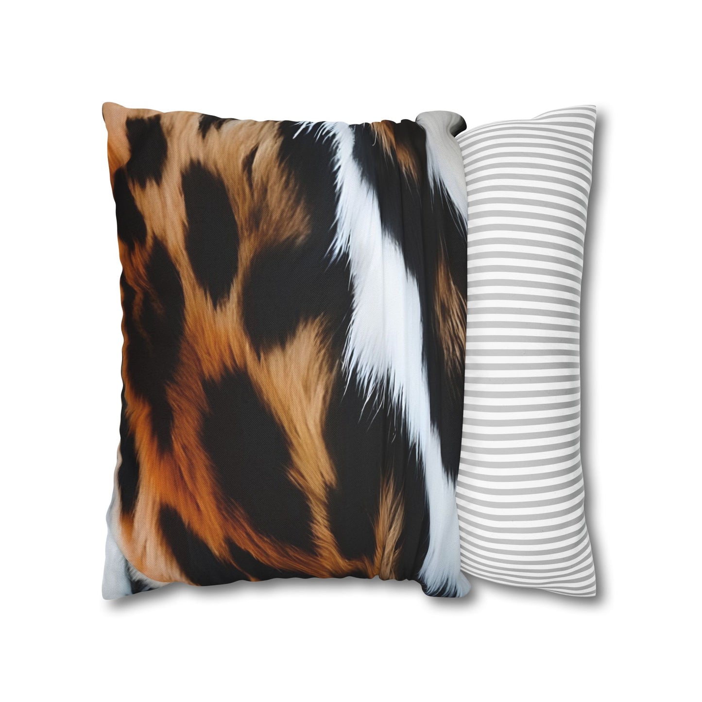 Spun Polyester Square Pillowcase