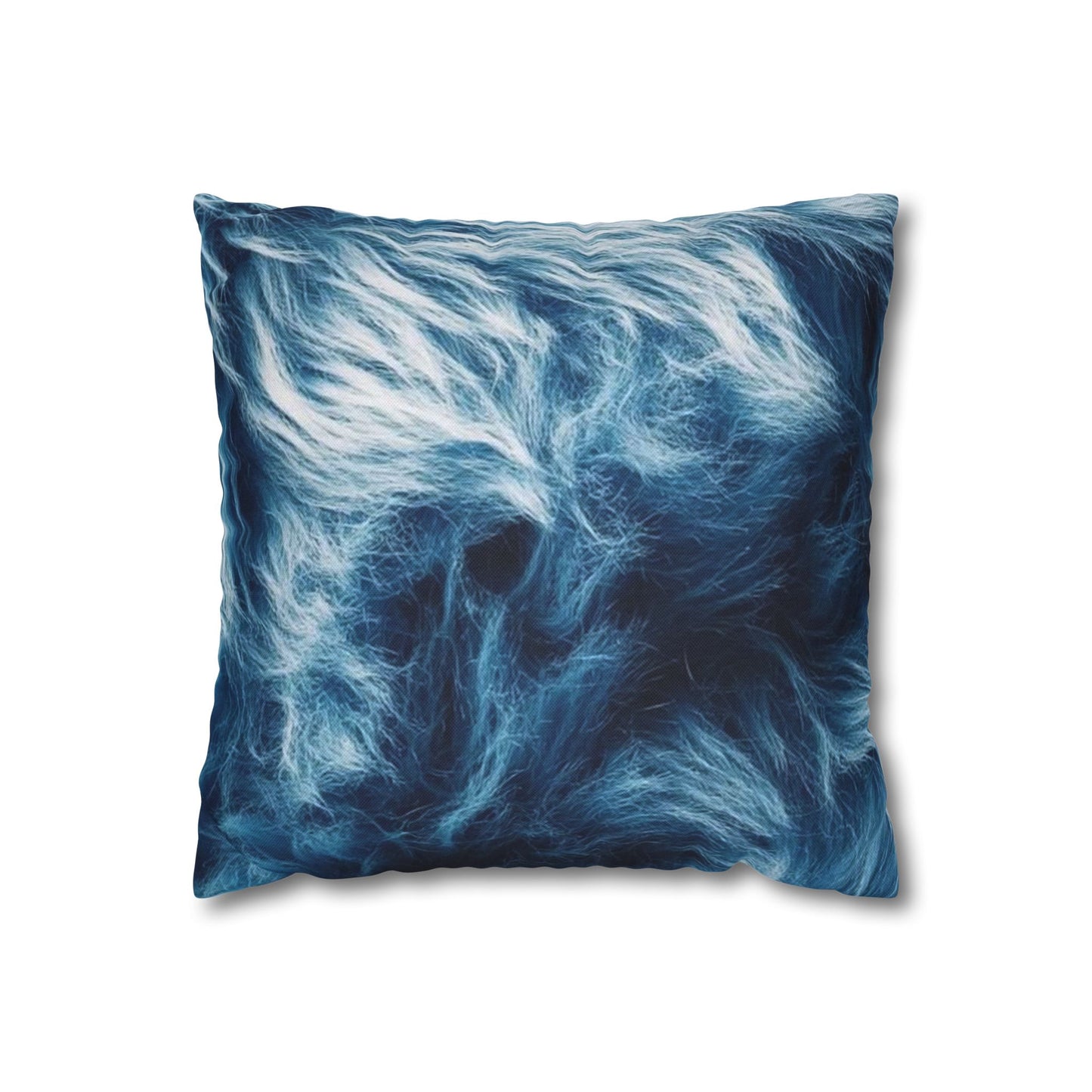 Spun Polyester Square Pillowcase
